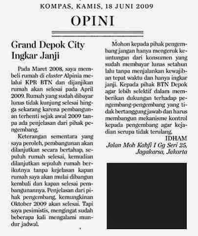 Contoh Artikel Opini Di Koran - Contoh U