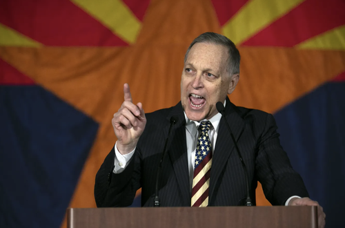 Arizona Rep. Andy Biggs is challenging McCarthy for the speakership