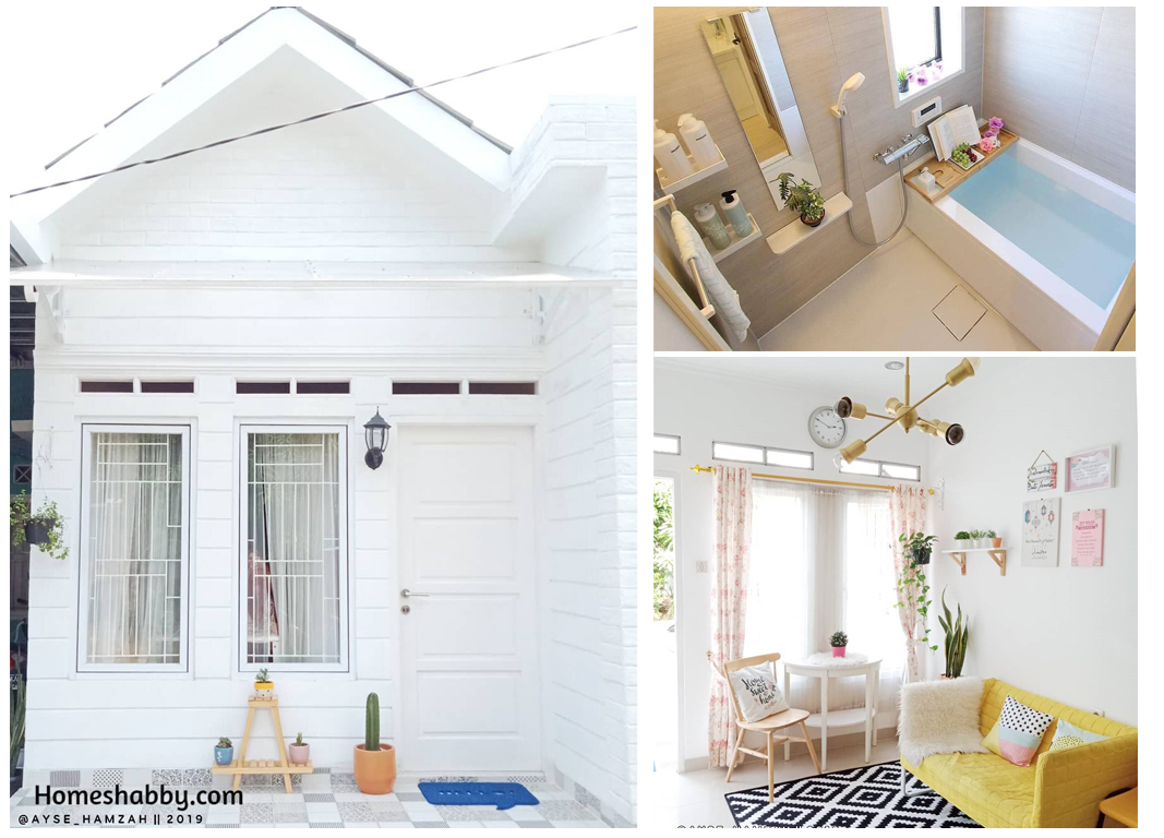 Inspirasi Rumah Tipe 36 Dengan Gaya Shabby Minimalis Modern Yang Memukau Homeshabbycom Design Home Plans
