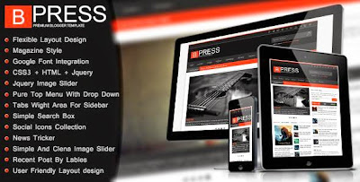 BPress blogger templates