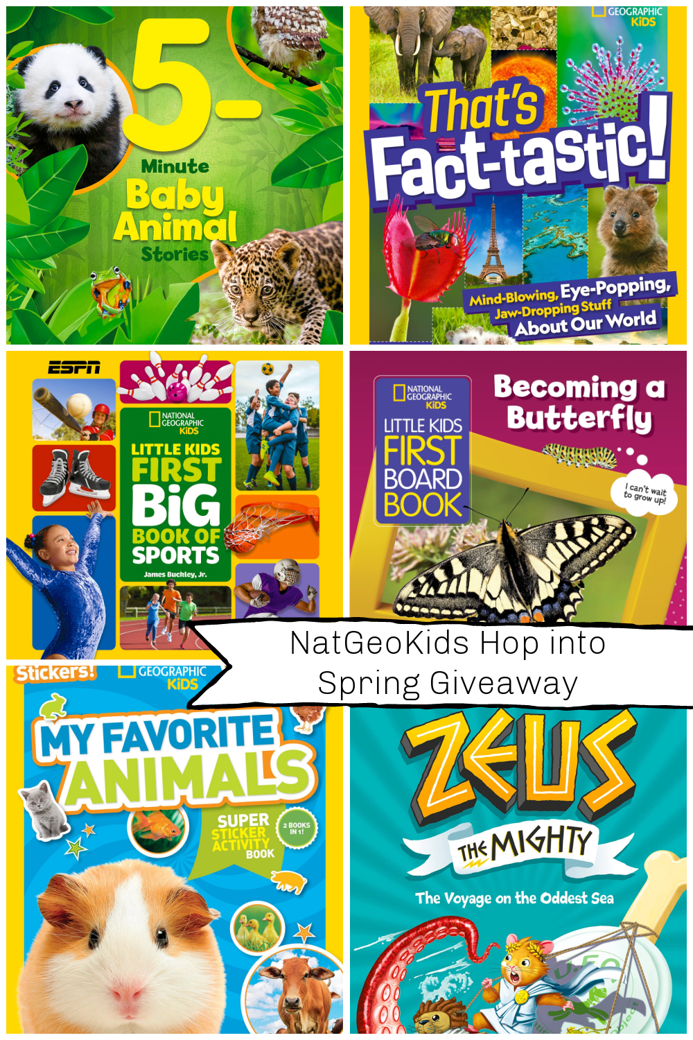 Hop Into Spring with Nat Geo Kids Books Giveaway