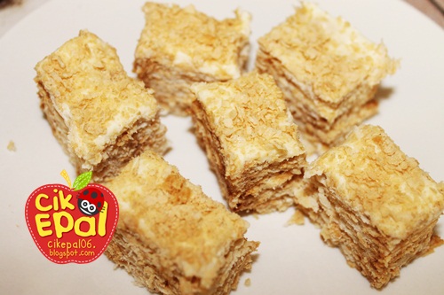 Cik Epal: (RESEPI) Cheesecake biskut or Cheesekut 