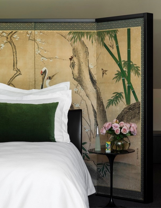 Using Room Dividers as Headboards; Using Room Dividers as Headboards;
