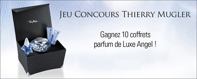 10 coffrets de parfum de luxe Angel à gagner