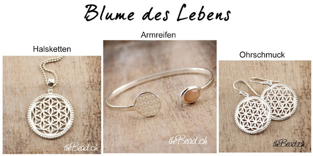 BLUME DES LEBENS SILBERSCHMUCK 