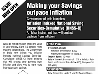 Income Taxes Deflate Inflation Indexed National Savings Bonds..  