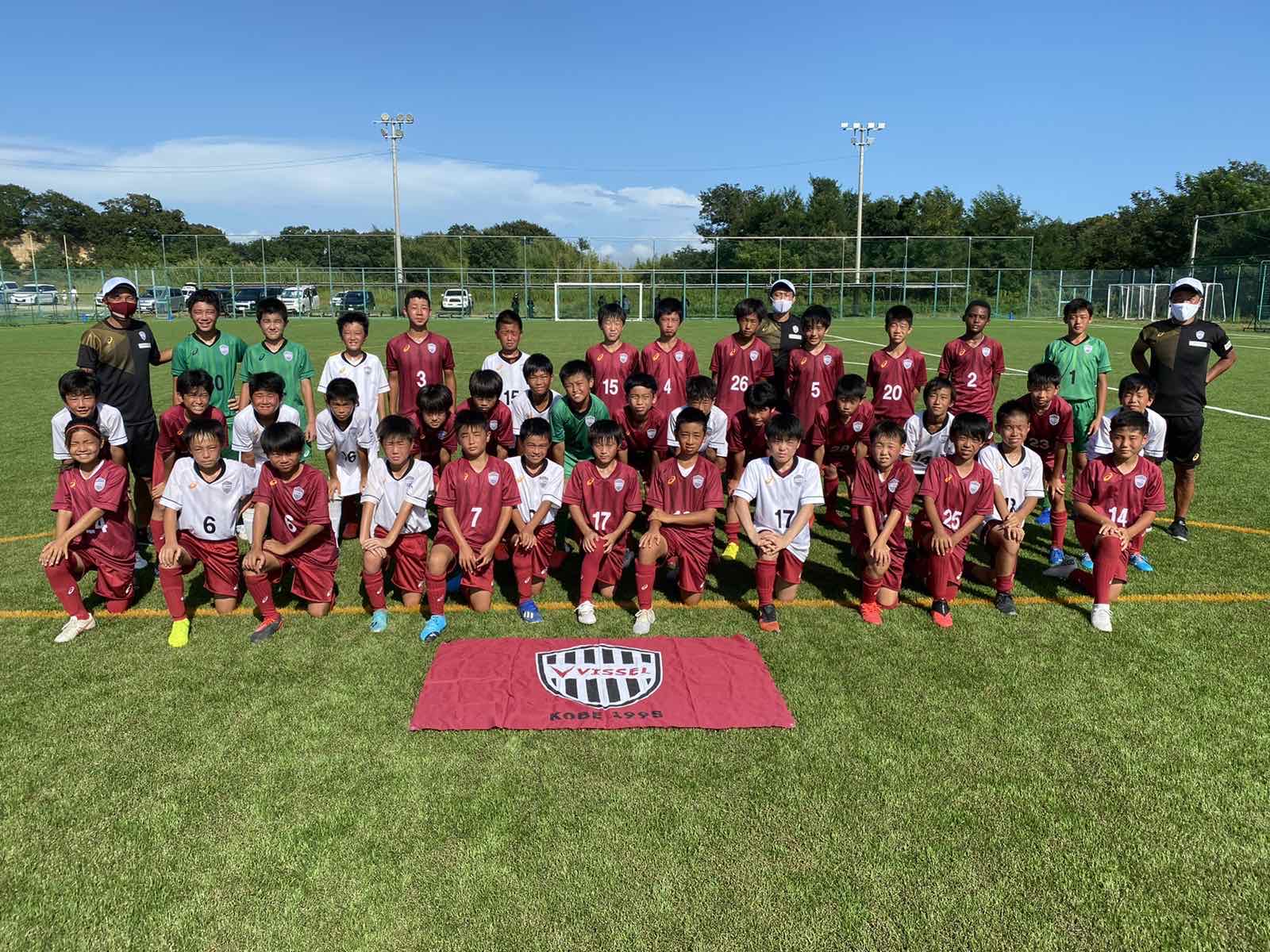ヴィッセル神戸 サッカースクールブログ 8 11 U 12 スーパークラス コンペティションクラス活動報告