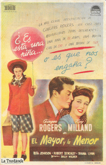 El Mayor y La Menor - Programa de Cine - Ginger Rogers - Ray Milland