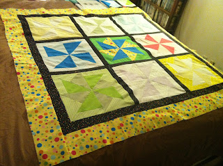 Big Pinwheel quilts make great baby quilts