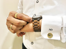 ND rocks his JORD Watch and a Giveaway