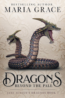 Book Cover: Dragons Beyond the Pale by Maria Grace