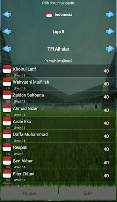  There is the latest lightweight Android soccer game Download True Football 3 MOD V4.1 By FTI