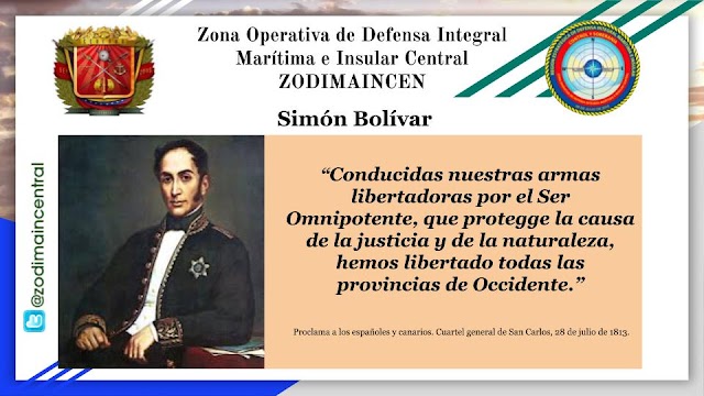 Pensamientos de Simón Bolívar