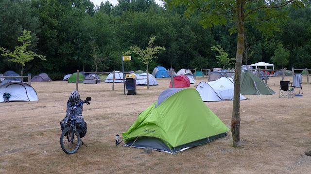 Tour de la Belgique en vélo,Camping de Gand