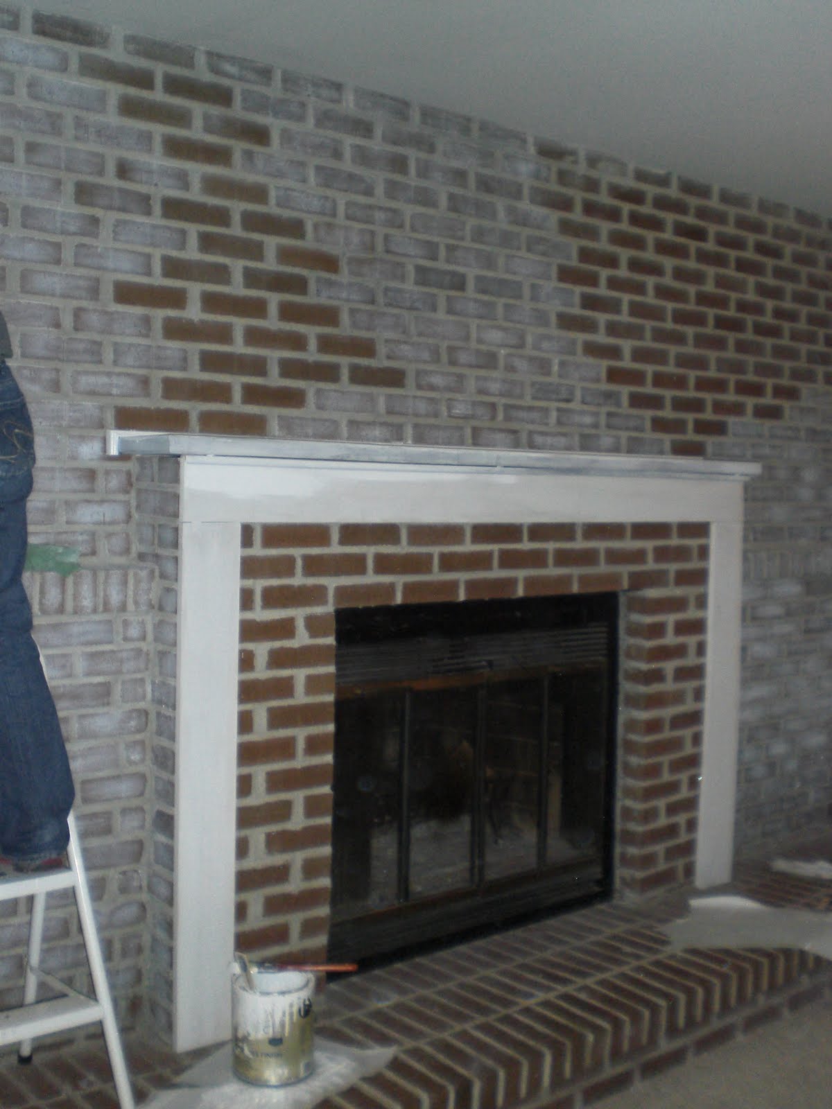 DIY Decor: Brick fireplace makeover