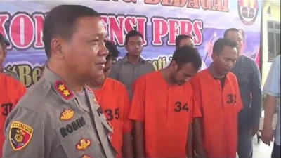4 Perampok Bersenpi di Sumut Ditangkap, Salah Satunya Oknum Polisi Aktif!