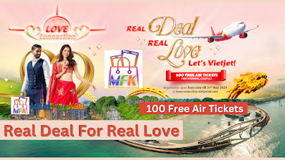 Vietjet Air Love Connection Contest Win 100 Air Tickets