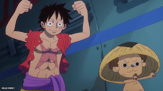 ワンピース アニメ エッグヘッド編 1090話 ルフィ チョッパー ONE PIECE Episode 1090