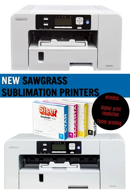 sawgrass, silhouette and sublimation, sublimation printing, sublimation printer, silhouette 101