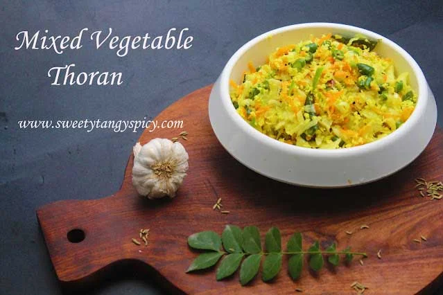 Mixed Vegetable Thoran: A Melange of Kerala's Harvest