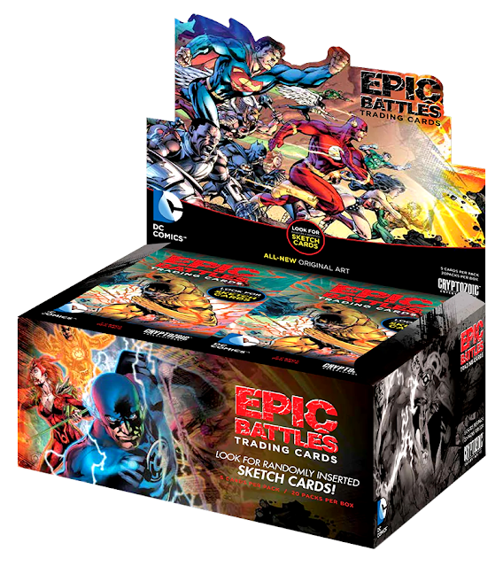 2014 Cryptozoic : DC Comics Epic Battles Trading Cards