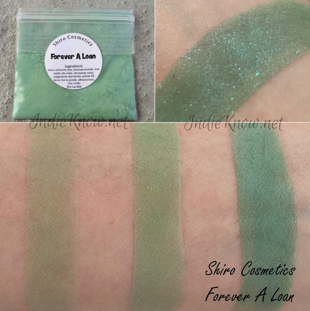 Shiro Cosmetics The New Leaf Trio Forever A Loan