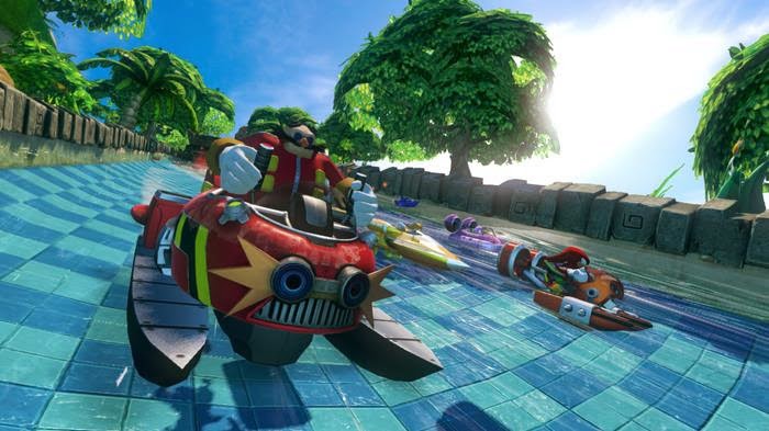 Gameplay Sonic and All Stars Racing Transformed
