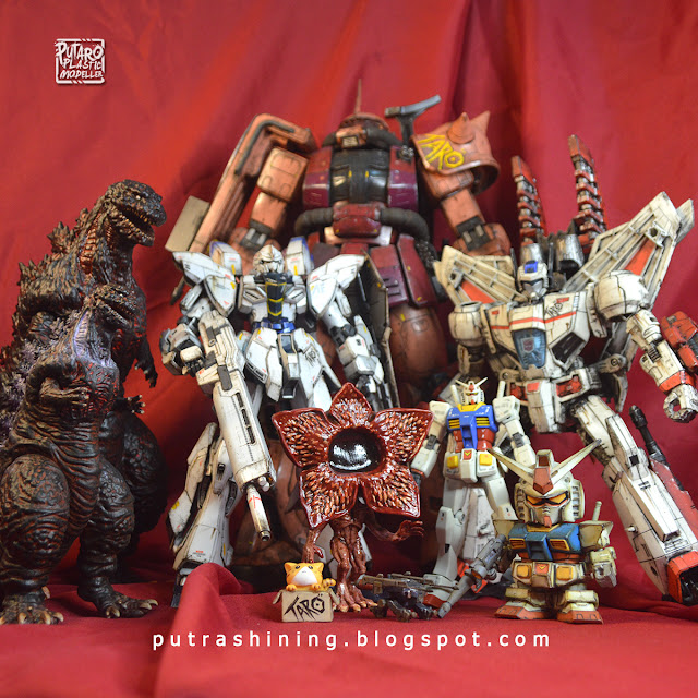 Putra Shining Top 100 Artwork | Gunpla | Transformers | Toys | Customize Weathering