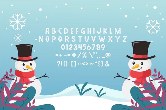 Download Wishper Winter - Modern Font - Fontsave