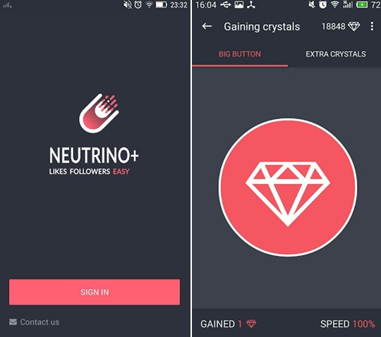 serupa dengan meteor aplikasi dengan jumlah pengguna lebih dari 5 juta orang ini juga bekerja !   dengan cara mengumpulkan crystals sebanyak banyaknya agar - cara followers instagram cepat banyak