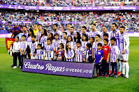 REAL VALLADOLID C. F. Temporada 2018-19. Óscar Plano, Jordi Masip, Alcaraz, Míchel, Sergi Guardiola, Antoñito, Pablo Hervías, Calero, Nacho, Kiko Olivas y Keko. REAL VALLADOLID C. F. 0 REAL BETIS BALOMPIÉ 2. 24/02/2019. Campeonato de Liga de 1ª División, jornada 25. Valladolid, España, estadio José Zorrilla (20.125 espectadores). GOLES: 0-1: Aissa Mandi (45+1’). 0-2: Joaquín (87’).