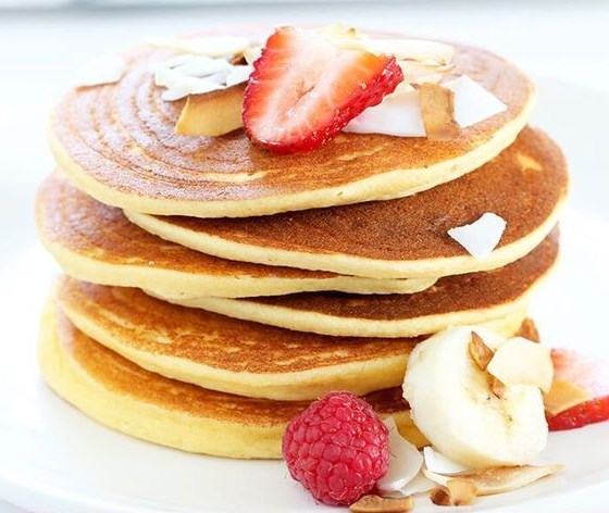 Fluffy Coconut Flour Pancakes #PaleoDiet #Diet