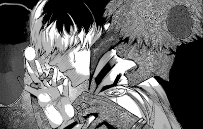 Sasaki berbicara dengan kaneki