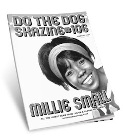 The cover features a 1960's-era photograph of the young Jamaican singer Millie Small smiling at the camera.