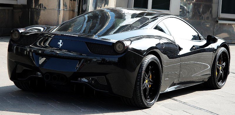 Murdered Out Ferrari 458 Anderson Germany Edition