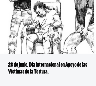 El 26 de junio es el día internacional en apoyo de las víctimas de la tortura