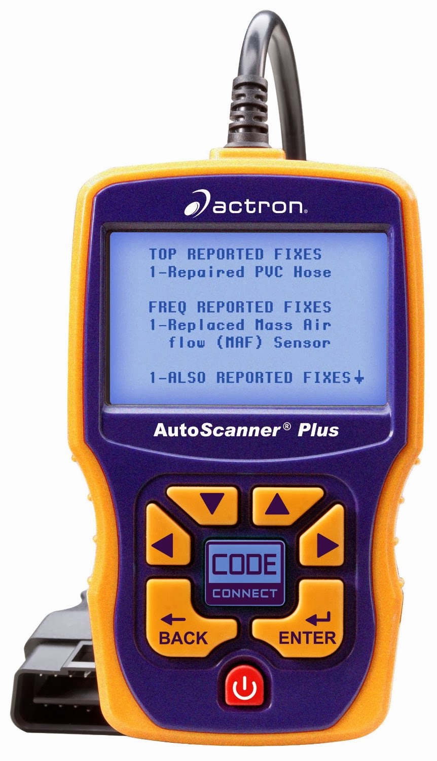 Auto Scanner with CodeConnect Trilingual OBD II
