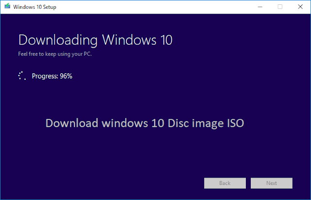 windows 10 download 96 %
