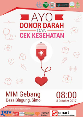 Donor Darah dan Cek Kesehatan Gratis MIM Gebang Blagung