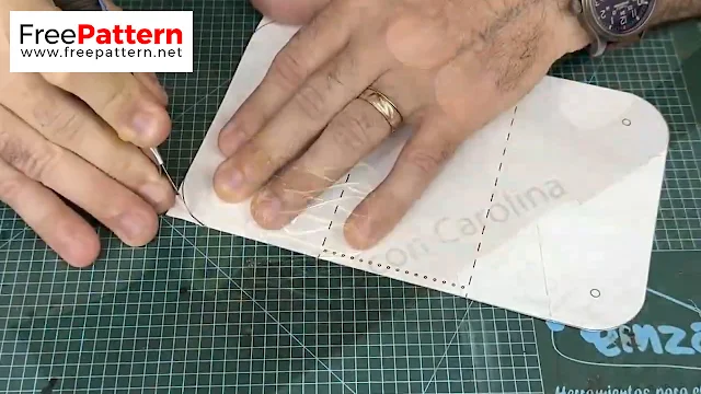 How to Make a Leather Key Case - Free PDF Pattern