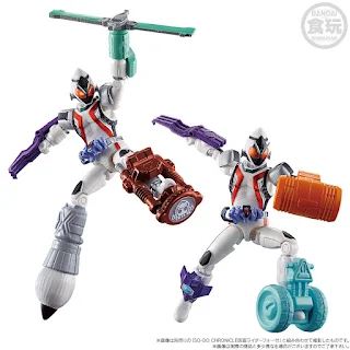 SO-DO CHRONICLE Kamen Rider Fourze Magnet States & Rocket States & No.21-No.39 Module Set, Bandai