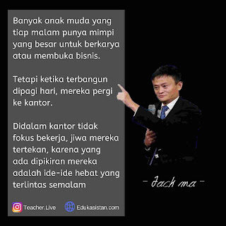 Kata Kata Bijak Jack ma