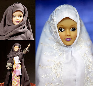 gambar boneka barbie muslim