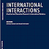 New Issue: International Interactions