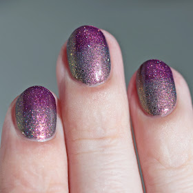 Paint It Pretty Polish Purple Rain unmagnetized