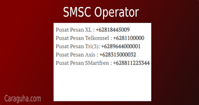 pusat pesan all operator