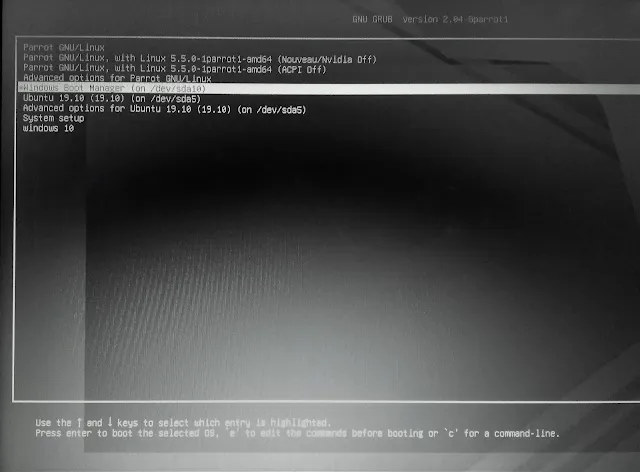 ubuntu, manjaro, debian, parrot,mint, kali