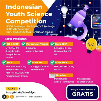 INDONESIAN YOUTH SCIENCE COMPETITION