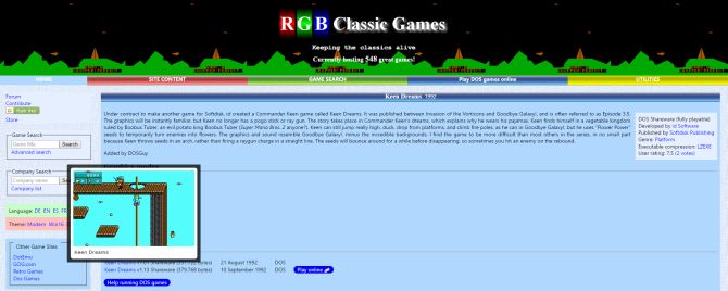 RGB Classic Games