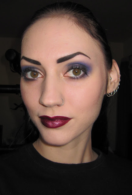 smokey purple makeup. Smokey Purple Makeup.